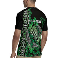 Aotearoa Iwi Ngai Tahu Personalised Rugby Jersey NZ Maori Humpback Whale Taniko Motifs