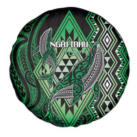 Aotearoa Iwi Ngai Tahu Spare Tire Cover NZ Maori Humpback Whale Taniko Motifs