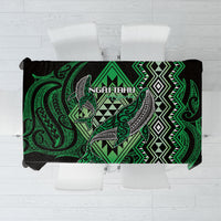 Aotearoa Iwi Ngai Tahu Tablecloth NZ Maori Humpback Whale Taniko Motifs