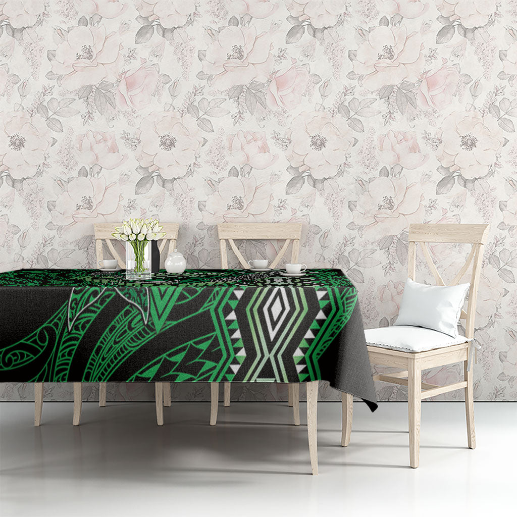 Aotearoa Iwi Ngai Tahu Tablecloth NZ Maori Humpback Whale Taniko Motifs