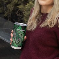 Aotearoa Iwi Ngai Tahu Personalised Tumbler Cup NZ Maori Humpback Whale Taniko Motifs