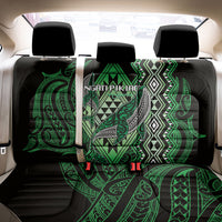 Aotearoa Iwi Ngati Pikiao Back Car Seat Cover NZ Maori Humpback Whale Taniko Motifs