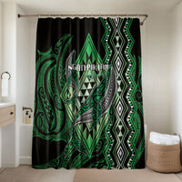 Aotearoa Iwi Ngati Pikiao Bathroom Set NZ Maori Humpback Whale Taniko Motifs