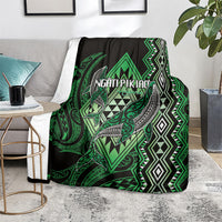 Aotearoa Iwi Ngati Pikiao Blanket NZ Maori Humpback Whale Taniko Motifs