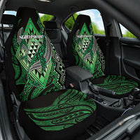 Aotearoa Iwi Ngati Pikiao Car Seat Cover NZ Maori Humpback Whale Taniko Motifs