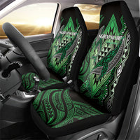 Aotearoa Iwi Ngati Pikiao Car Seat Cover NZ Maori Humpback Whale Taniko Motifs