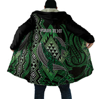 Aotearoa Iwi Ngati Pikiao Personalised Cloak NZ Maori Humpback Whale Taniko Motifs