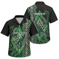 Aotearoa Iwi Ngati Pikiao Personalised Family Matching Summer Maxi Dress and Hawaiian Shirt NZ Maori Humpback Whale Taniko Motifs