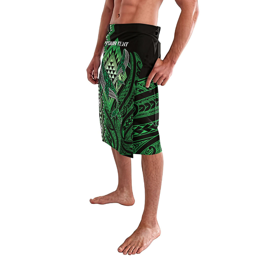 Aotearoa Iwi Ngati Pikiao Personalised Lavalava NZ Maori Humpback Whale Taniko Motifs