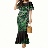 Aotearoa Iwi Ngati Pikiao Personalised Mermaid Dress NZ Maori Humpback Whale Taniko Motifs