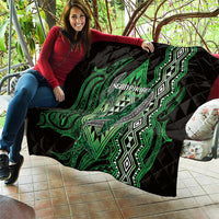 Aotearoa Iwi Ngati Pikiao Quilt NZ Maori Humpback Whale Taniko Motifs