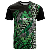 Aotearoa Iwi Ngati Pikiao Personalised T Shirt NZ Maori Humpback Whale Taniko Motifs