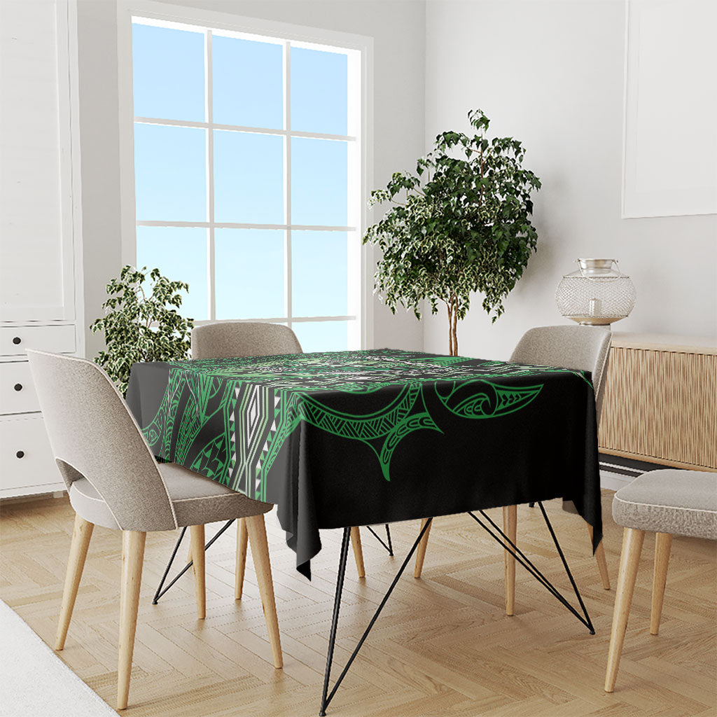 Aotearoa Iwi Ngati Pikiao Tablecloth NZ Maori Humpback Whale Taniko Motifs