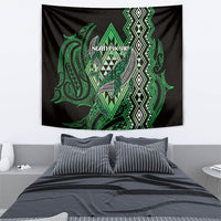 Aotearoa Iwi Ngati Pikiao Tapestry NZ Maori Humpback Whale Taniko Motifs