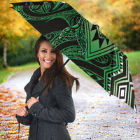Aotearoa Iwi Ngati Pikiao Umbrella NZ Maori Humpback Whale Taniko Motifs