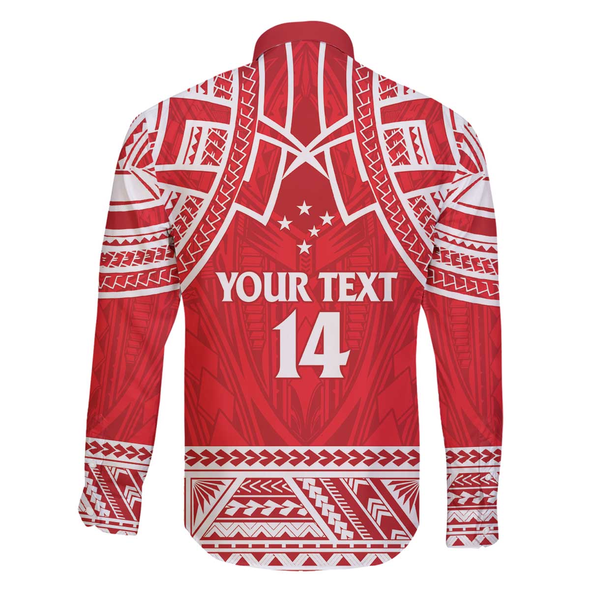 Samoa Rugby Custom Family Matching Off The Shoulder Long Sleeve Dress and Hawaiian Shirt Toa Samoa Pacific Sporty Red - Polynesian Pride