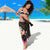 Polynesia Valentine's Day Sarong Hammerhead Shark Plumeria With Polynesian Pattern