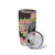 Polynesia Valentine's Day Tumbler Cup Hammerhead Shark Plumeria With Polynesian Pattern