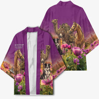 ANZAC Day Kimono Lest We Forget The Animals Of War LT15 - Polynesian Pride