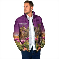 ANZAC Day Padded Jacket Lest We Forget The Animals Of War