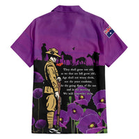 ANZAC Soldier and War Animals Family Matching Off Shoulder Short Dress and Hawaiian Shirt We Will Remember Them LT15 - Polynesian Pride