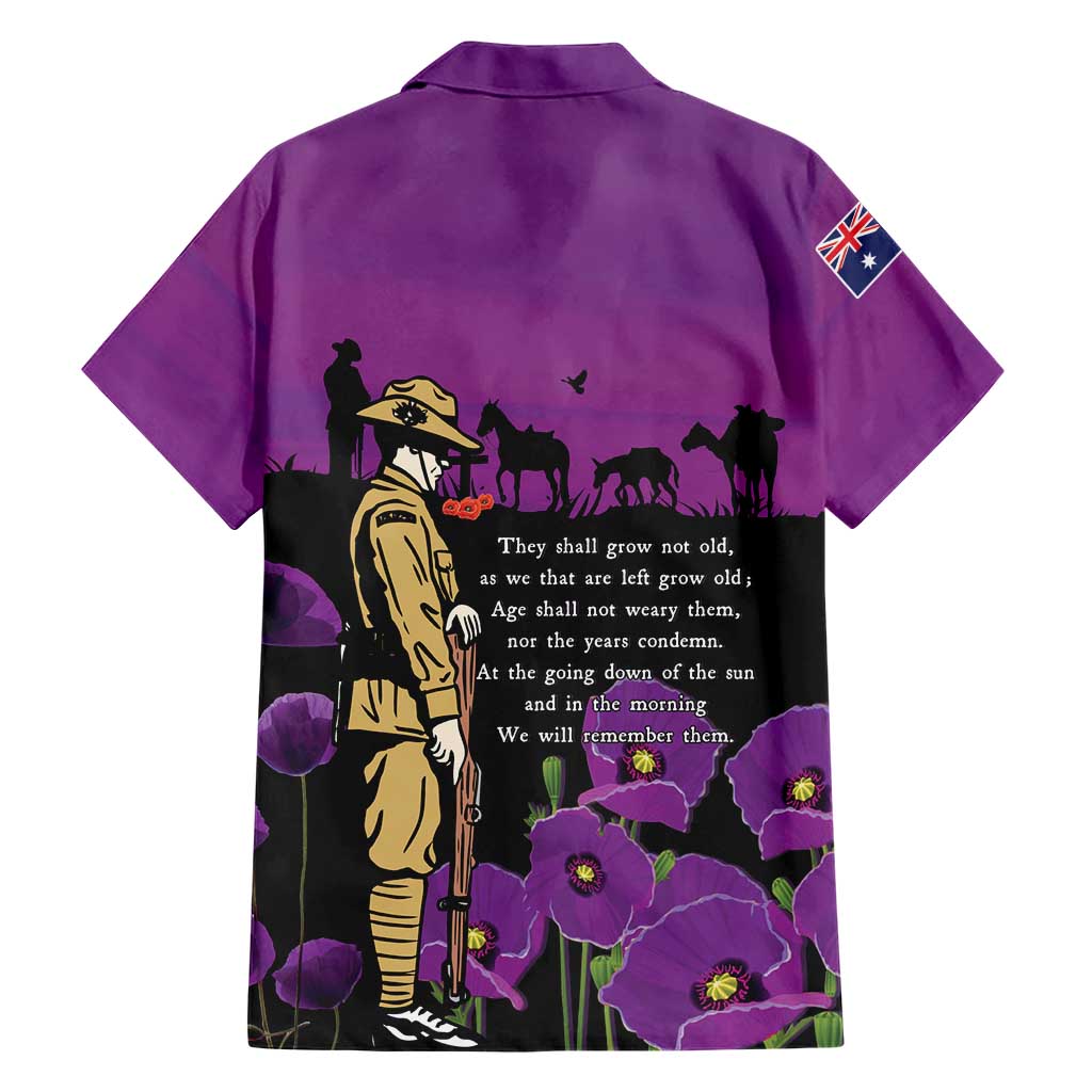 ANZAC Soldier and War Animals Family Matching Short Sleeve Bodycon Dress and Hawaiian Shirt We Will Remember Them LT15 - Polynesian Pride