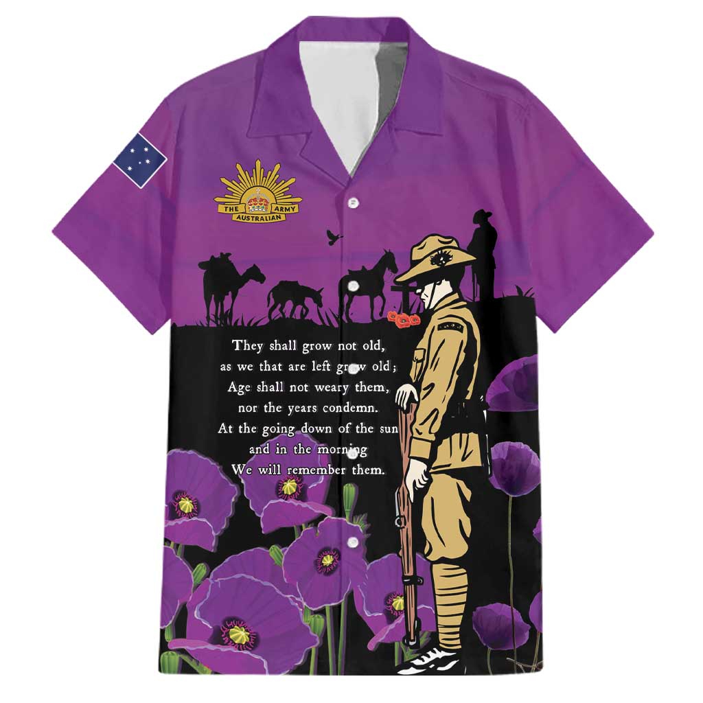 ANZAC Soldier and War Animals Family Matching Summer Maxi Dress and Hawaiian Shirt We Will Remember Them
