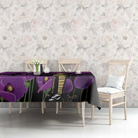 ANZAC Soldier and War Animals Tablecloth We Will Remember Them