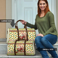 Hawaiian Santa Aloha Pineapple Christmas Travel Bag Mele Kalikimaka - Polynesian Pride