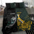 New Zealand and South Africa Rugby Bedding Set Silver Fern With Springboks