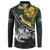 New Zealand and South Africa Rugby Personalised Button Sweatshirt Maori Kiwi With Springboks