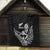 New Zealand Silver Fern Rugby Custom Quilt Maori Tiki Black Version