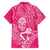 New Zealand Silver Fern Rugby Custom Hawaiian Shirt Maori Tiki Pink Version