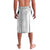 New Zealand Silver Fern Rugby Custom Lavalava Maori Tiki White Version