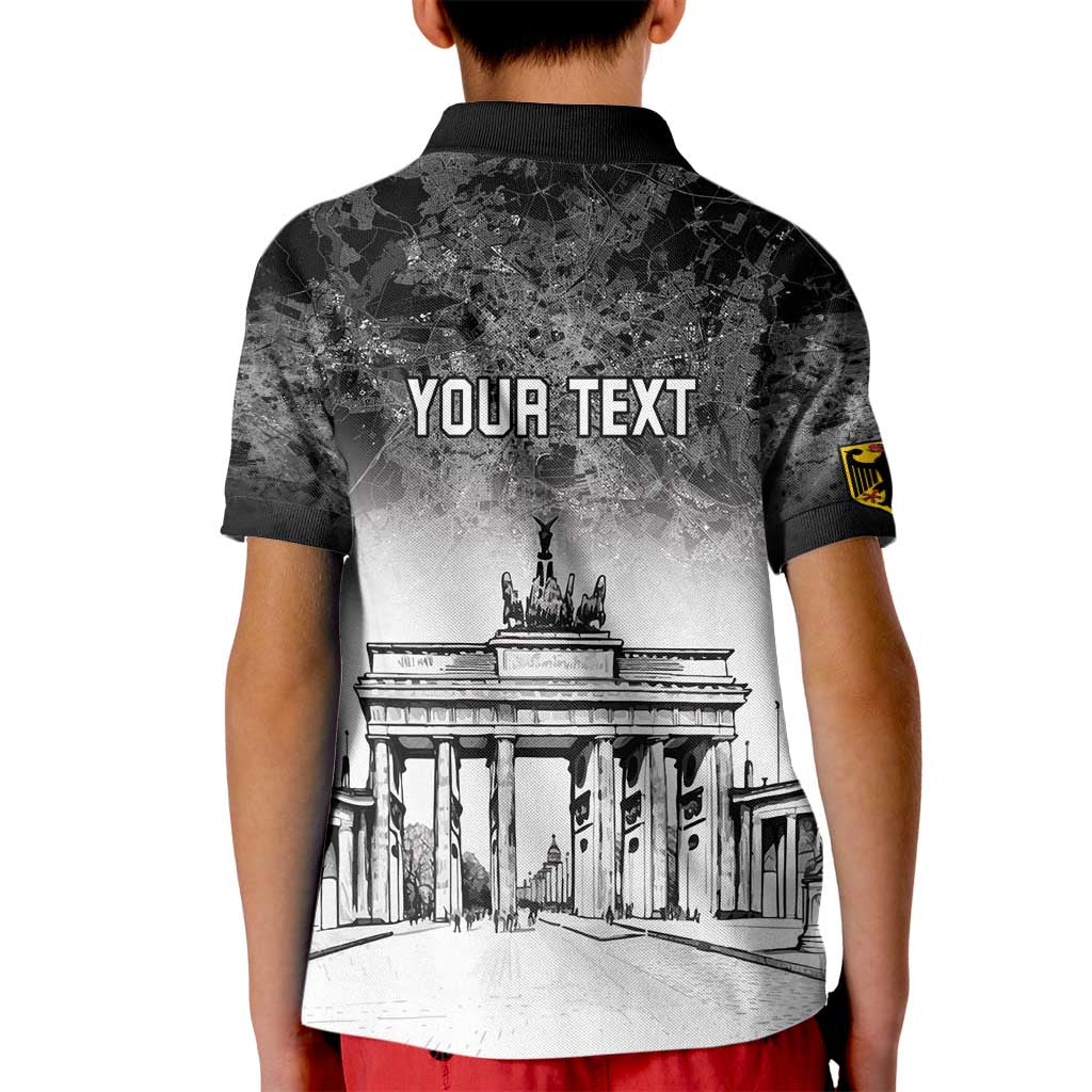 Personalized Germany Berlin Wall Kid Polo Shirt Tag der Deutschen Einheit