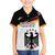 Custom Germany Football Family Matching Off Shoulder Short Dress and Hawaiian Shirt Come On DFB-Team