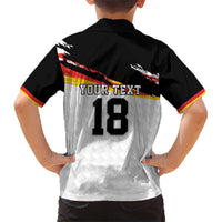 Custom Germany Football Kid Hawaiian Shirt Come On DFB-Team