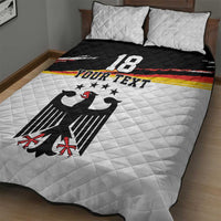 Custom Germany Football Quilt Bed Set Come On DFB-Team