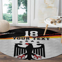 Custom Germany Football Round Carpet Come On DFB-Team