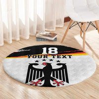 Custom Germany Football Round Carpet Come On DFB-Team
