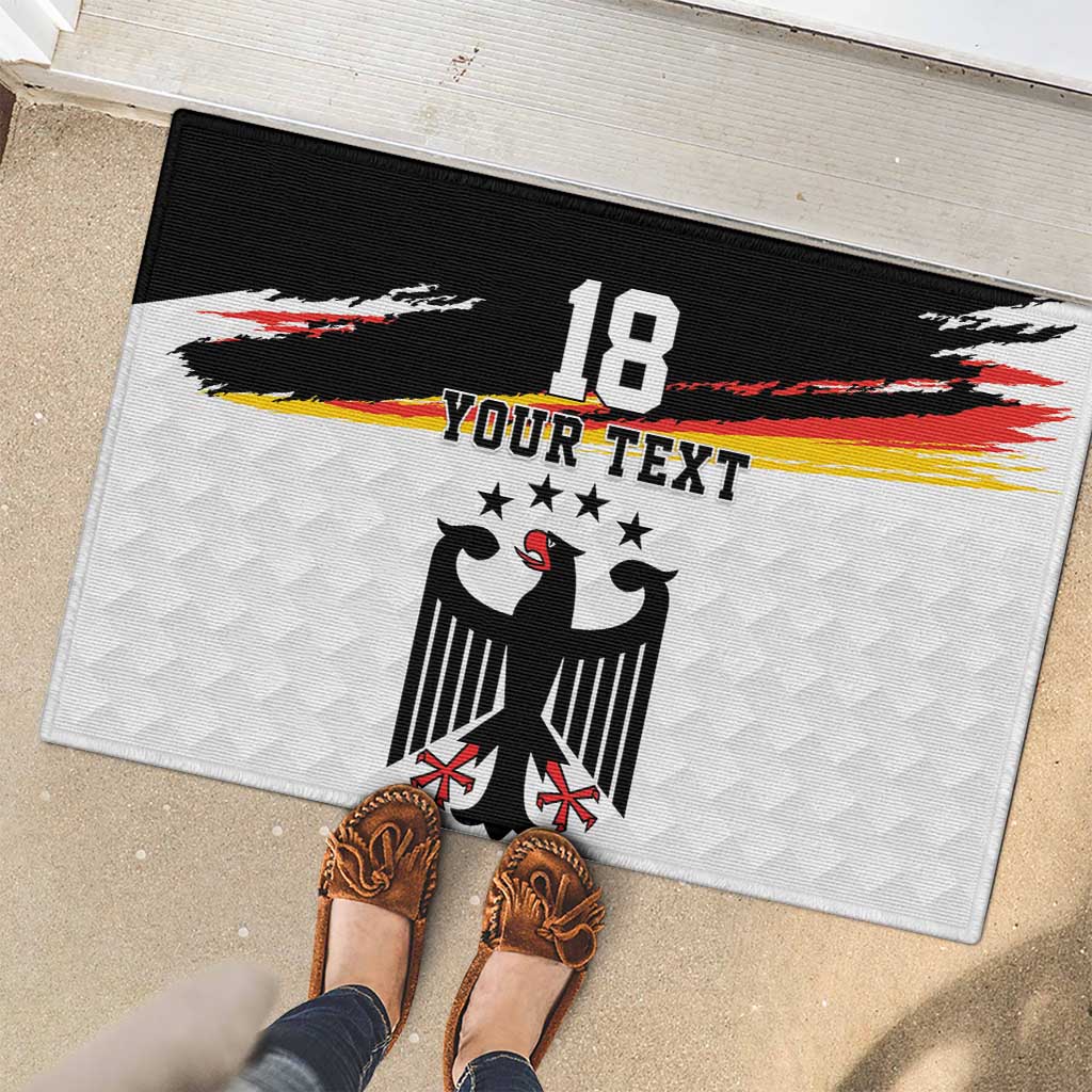 Custom Germany Football Rubber Doormat Come On DFB-Team
