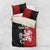 Custom British Lions New Zealand Bedding Set Unique Style - Polynesian Pride