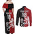 Custom British Lions New Zealand Couples Matching Off Shoulder Maxi Dress and Long Sleeve Button Shirt Unique Style - Polynesian Pride