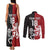 Custom British Lions New Zealand Couples Matching Tank Maxi Dress and Long Sleeve Button Shirt Unique Style - Polynesian Pride