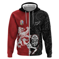 Custom British Lions New Zealand Hoodie Unique Style - Polynesian Pride