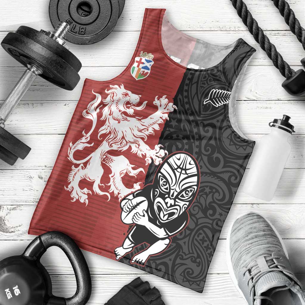 Custom British Lions New Zealand Men Tank Top Unique Style - Polynesian Pride