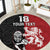 Custom British Lions New Zealand Round Carpet Unique Style - Polynesian Pride
