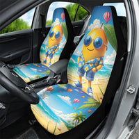 Funny Hawaii Mango Car Seat Cover Tropical Summer Beach Mascot Vacation