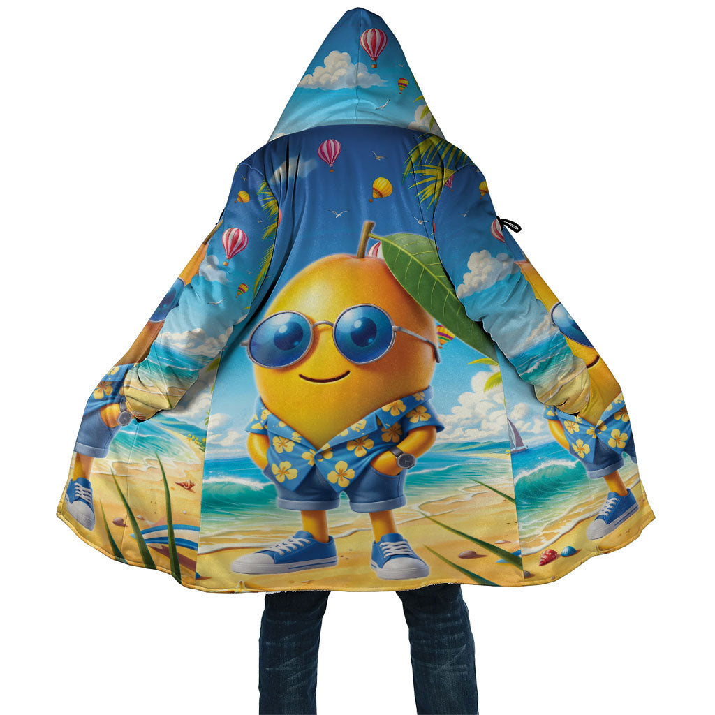 Funny Hawaii Mango Cloak Tropical Summer Beach Mascot Vacation LT19 Unisex Blue - Polynesian Pride