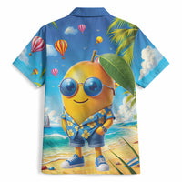 Funny Hawaii Mango Hawaiian Shirt Tropical Summer Beach Mascot Vacation
